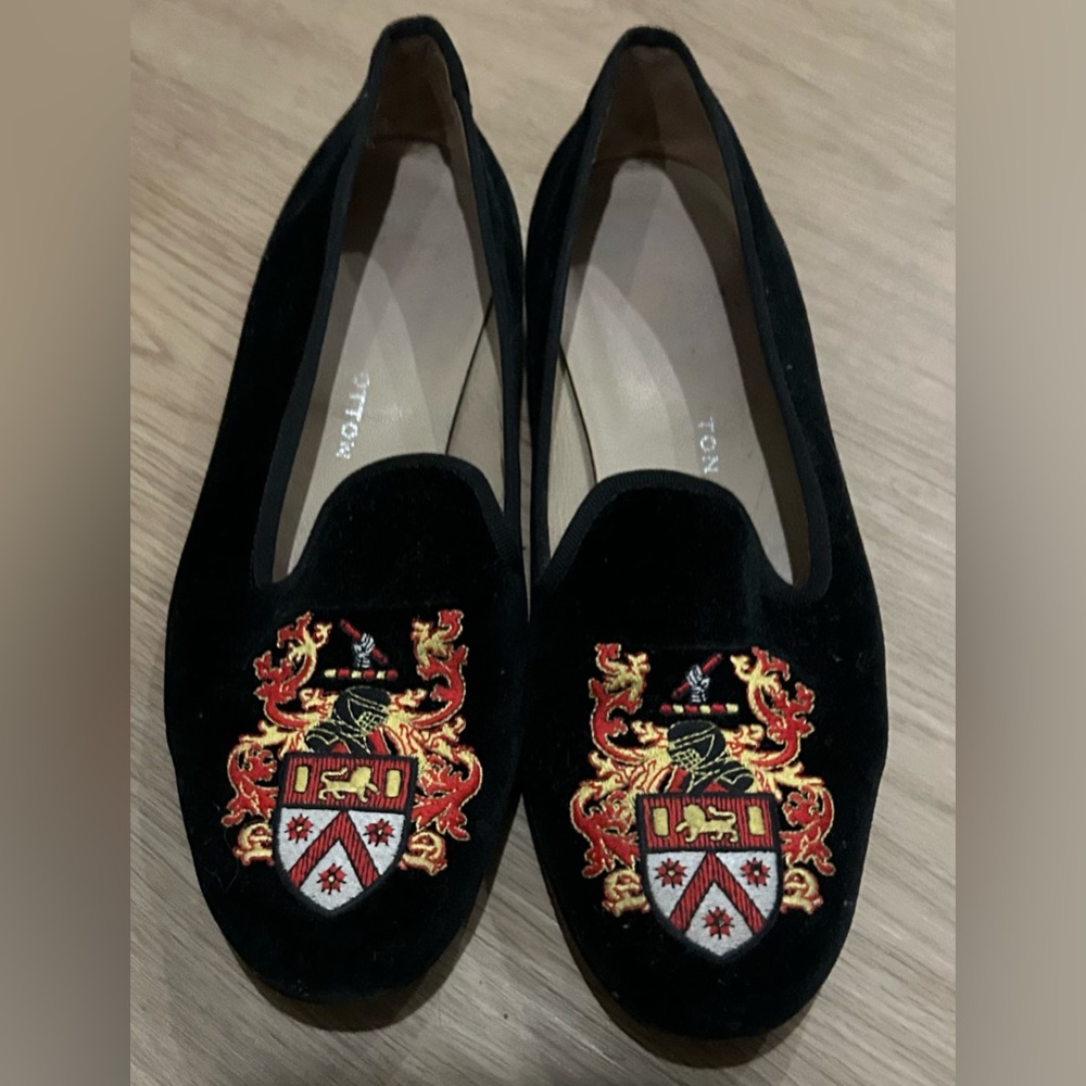 Stubbs & Wootton embroidered shoe